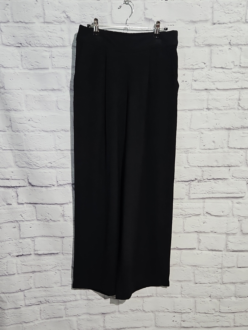 a new day Black Wide-Leg Pull-On Pants